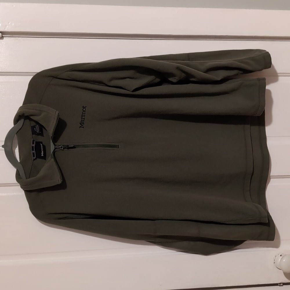 Marmot Green Fleece Pull over